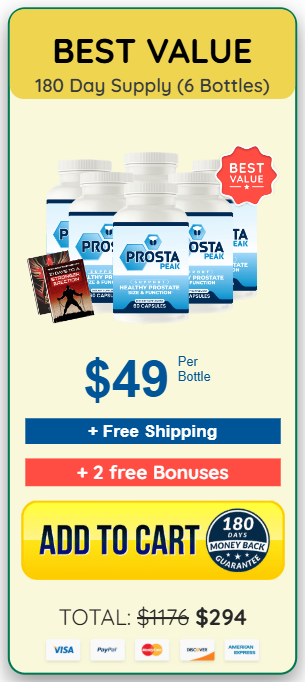 ProstaPeak 6 Bottles